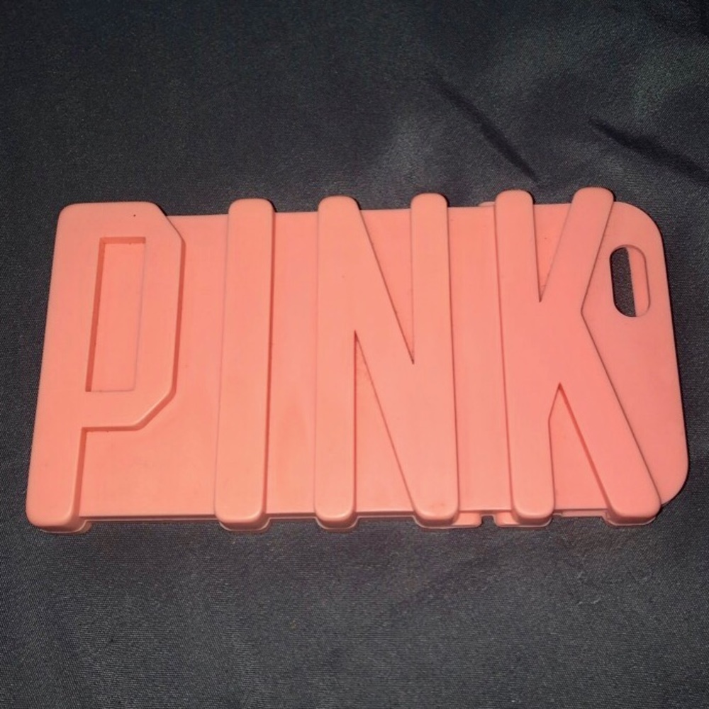 💸2 FOR $15💸 PINK rubber phone case for iPhone 6
